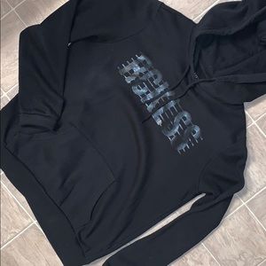 Y&R Young & Reckless Small Womens Black Hoodie